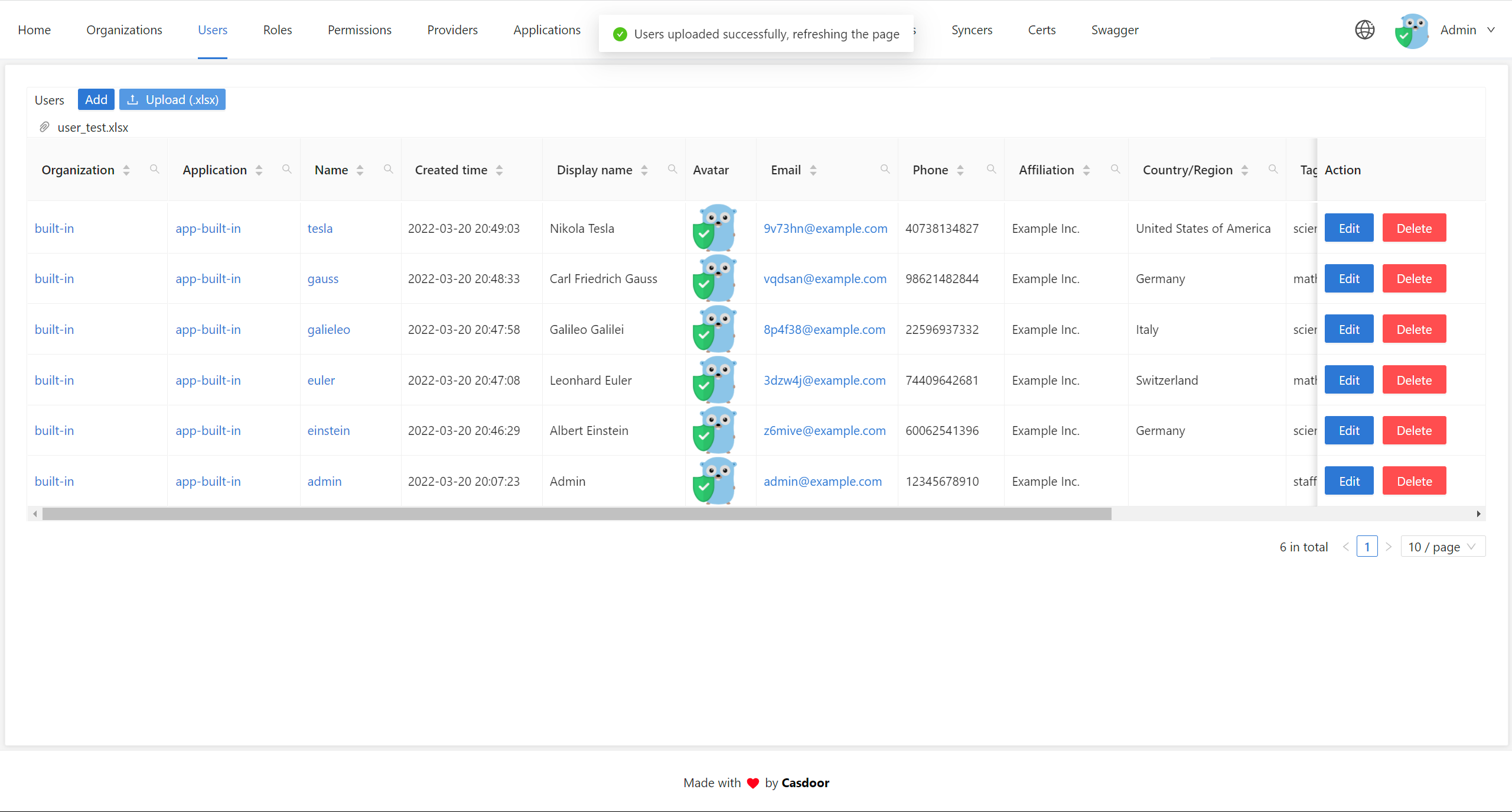 Facebook  Casdoor · An Open Source UI-first Identity Access