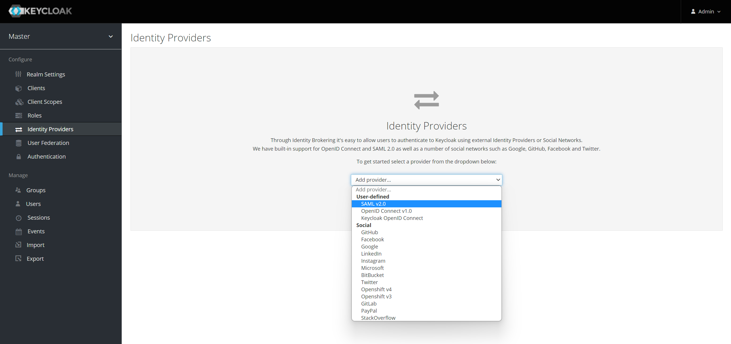 Facebook  Casdoor · An Open Source UI-first Identity Access Management  (IAM) / Single-Sign-On (SSO) platform supporting OAuth 2.0, OIDC, SAML and  CAS